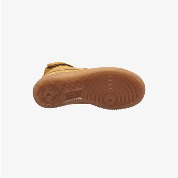 ❗️SOLD❗️Nike Air Force 1 High LV8 3 Shoes in Wheat/Gum Light Brown - Picture 2 of 12